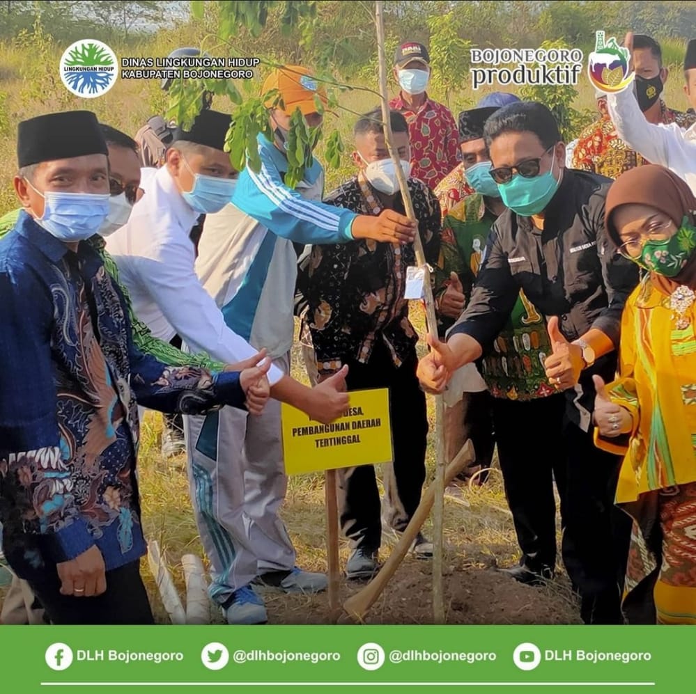 PENANAMAN POHON BERSAMA MENTERI DESA, PEMBANGUNAN DAERAH TERTINGGAL DAN TRANSMIGRASI (MENDES PDTT)