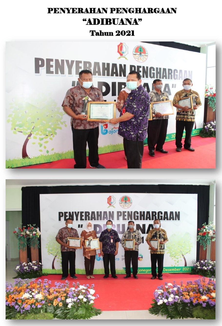 PENYERAHAN PENGHARGAAN ADIBUANA