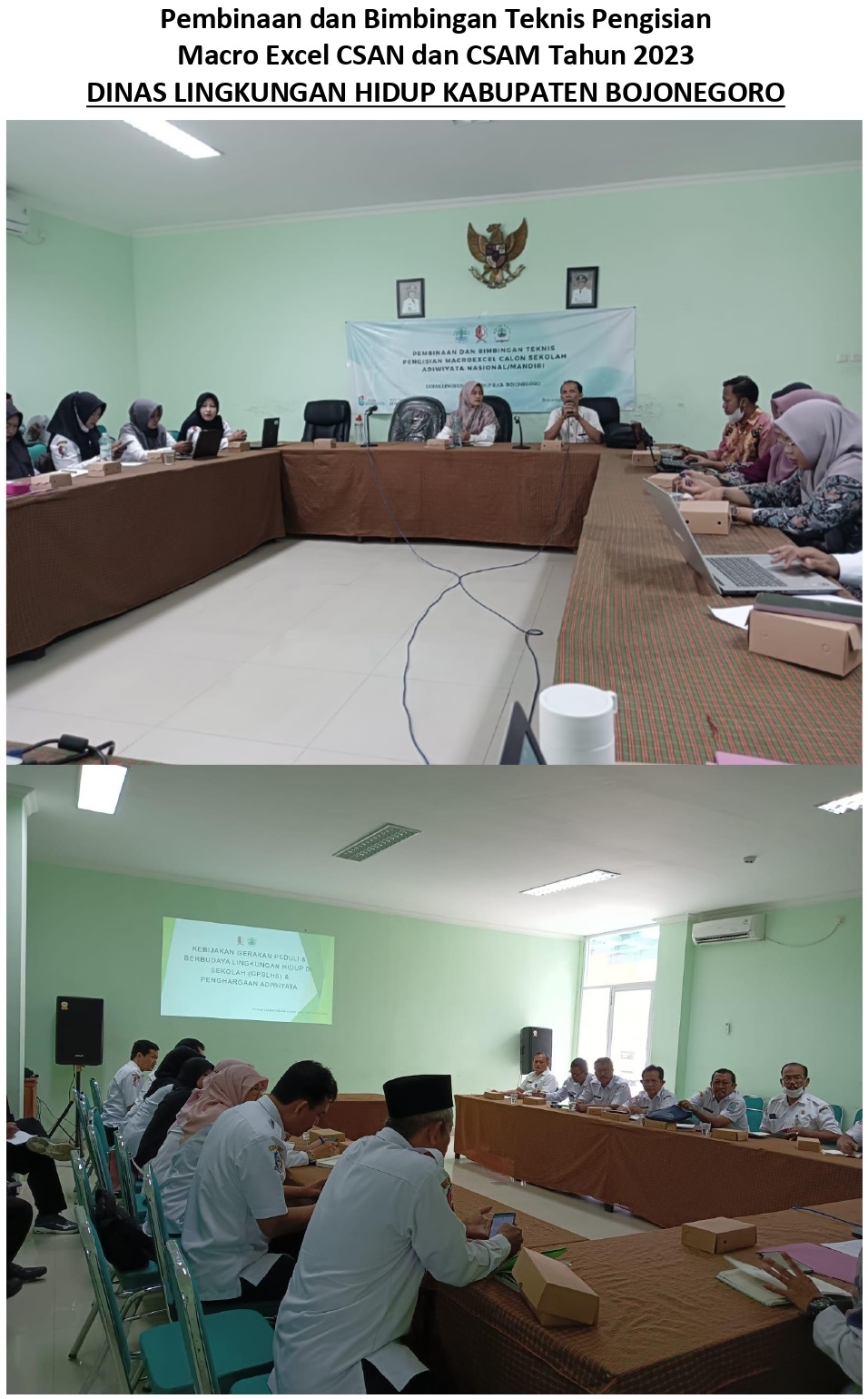Pembinaan dan Bimbingan Teknis Adiwiyata