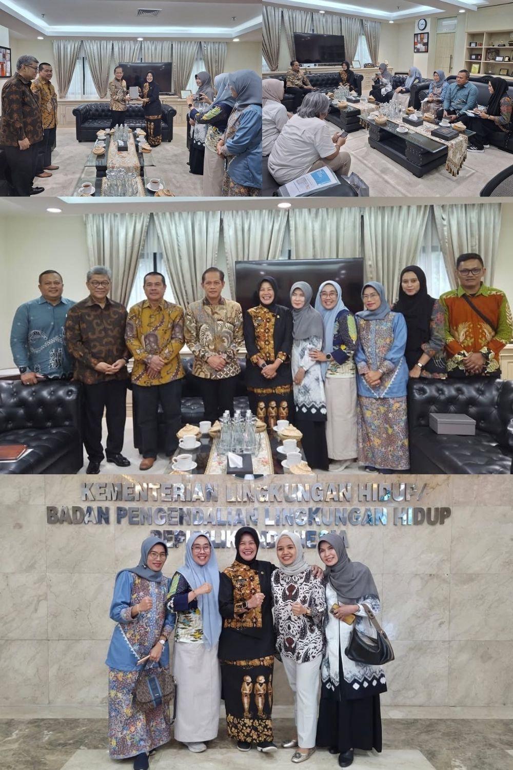 Koordinasi Dengan Menteri Lingkungan Hidup