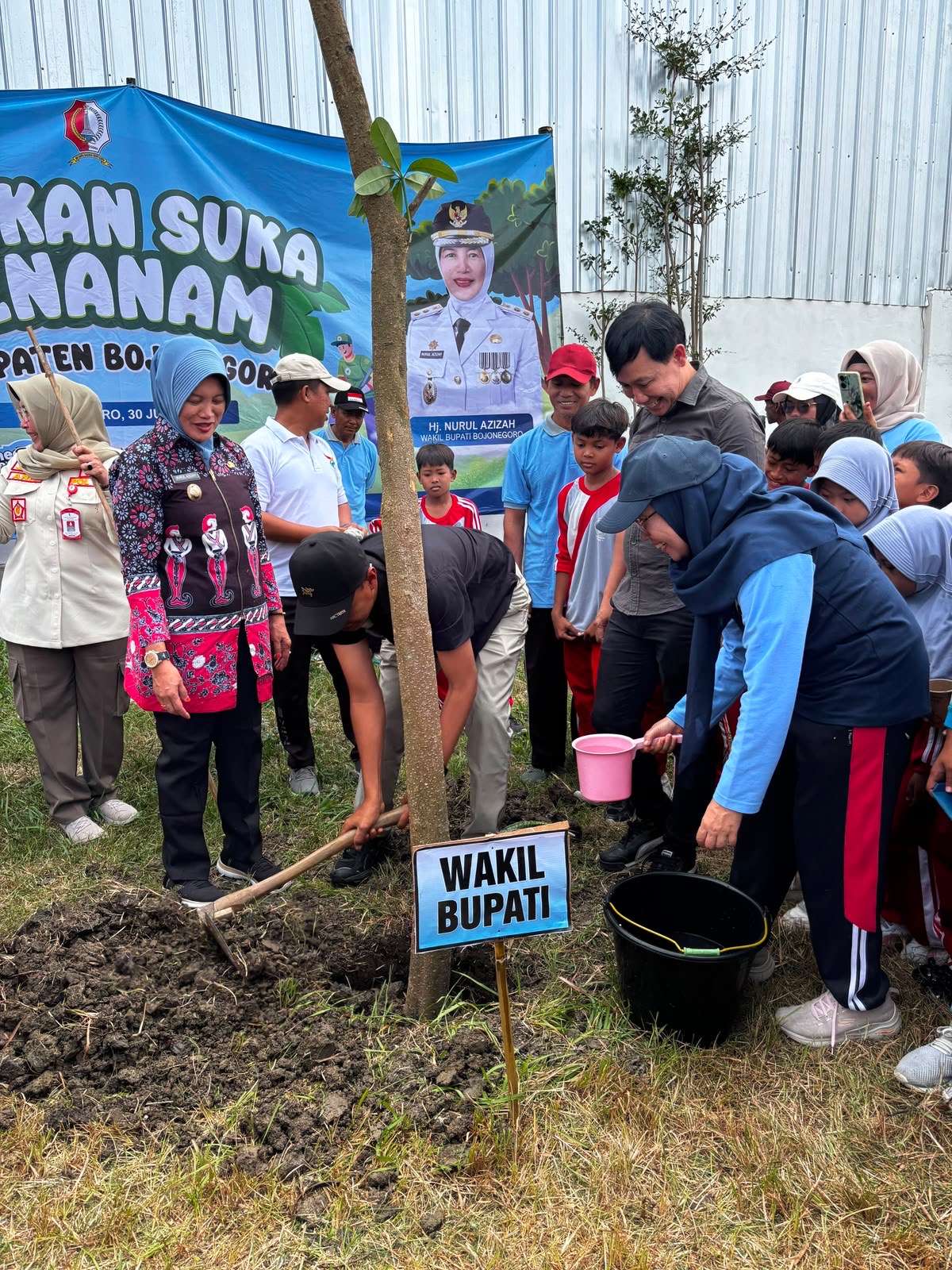Tekan Risiko Kekeringan dan Perluas RTH, Pemkab Bojonegoro Gelar Gerakan Suka Menanam