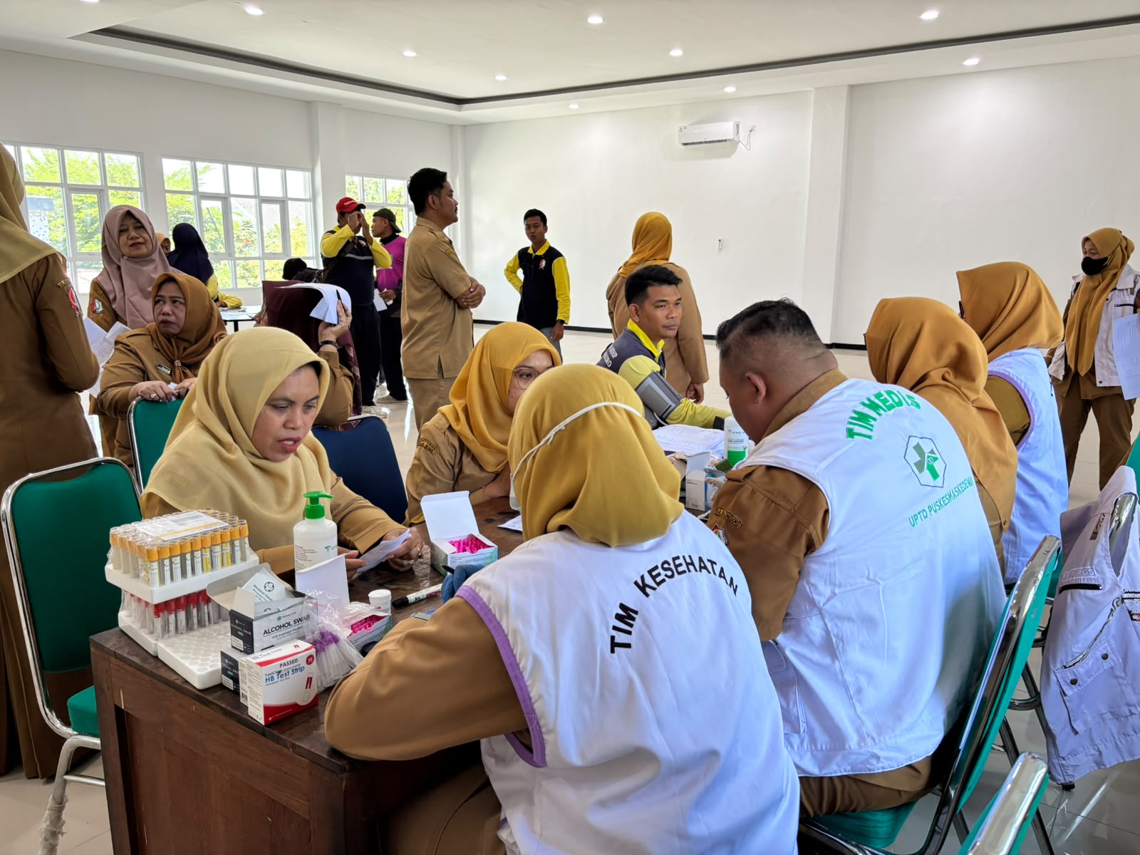 Dinas Lingkungan Hidup Kabupaten Bojonegoro Lakukan Cek Kesehatan Gratis bagi 428 Pegawai