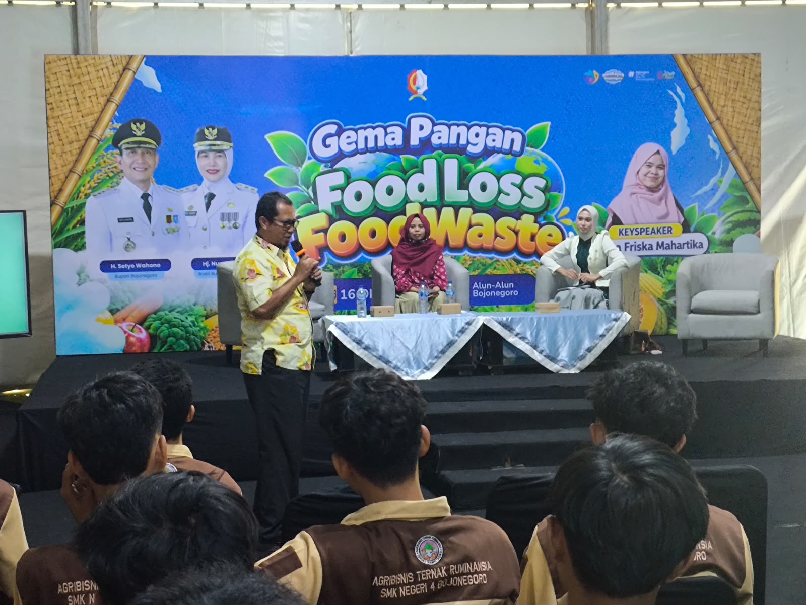 Jadi Narasumber GEMA PANGAN 2026, Ajak Generasi Muda Stop Boros Makanan