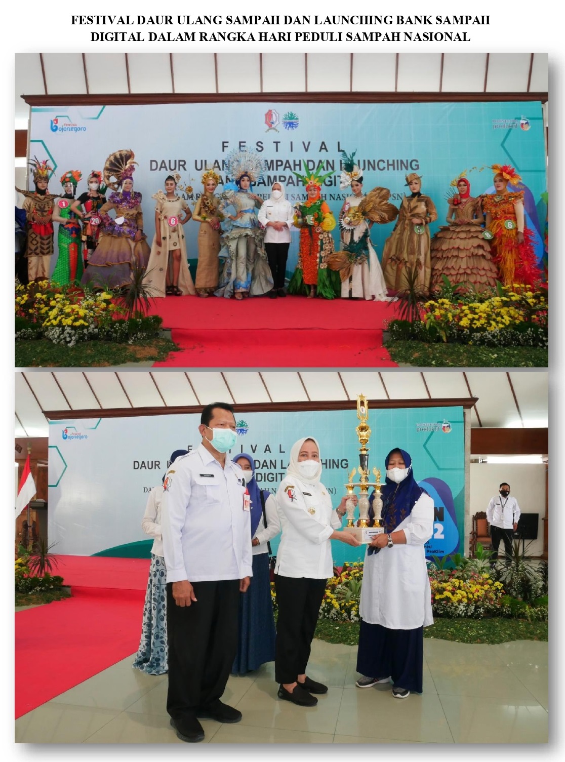 FESTIVAL DAUR ULANG SAMPAH DAN LAUNCHING BANK SAMPAH DIGITAL DALAM RANGKA HARI PEDULI SAMPAH NASIONA